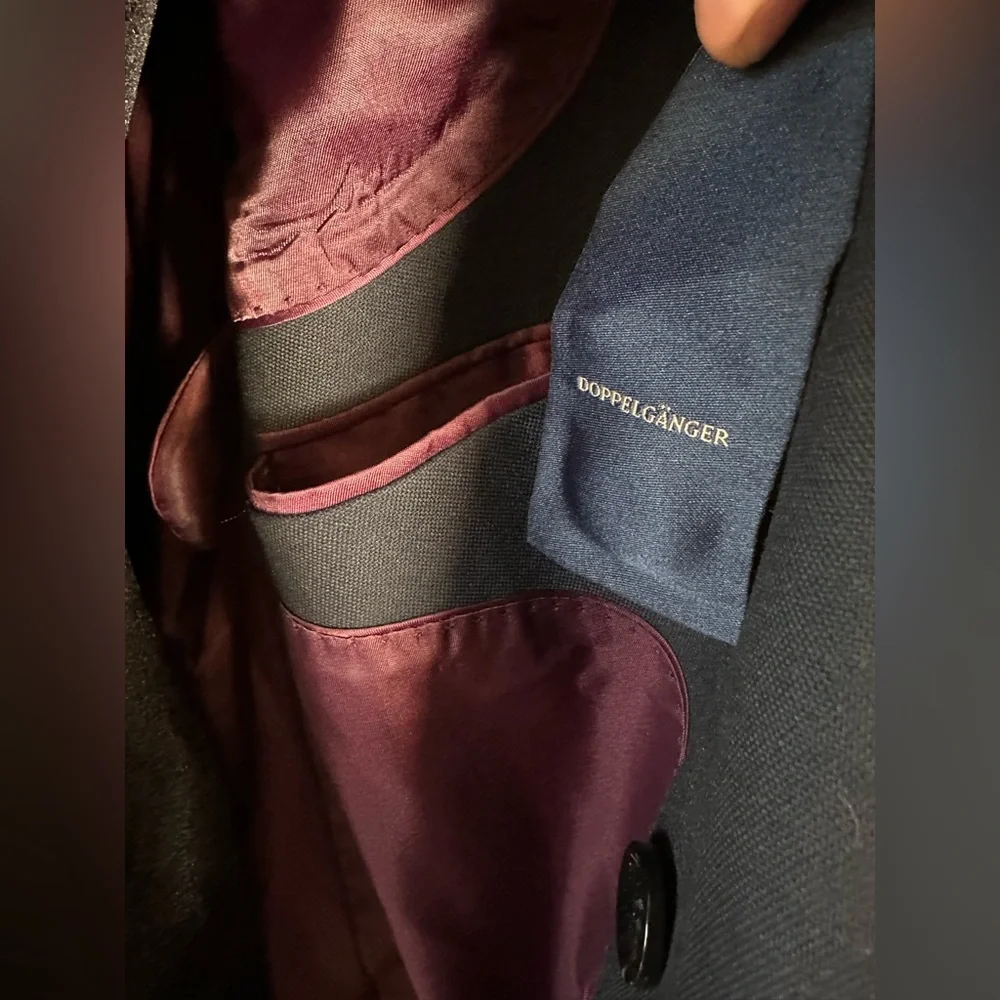 Doppelgänger Double-Breasted dark blue‎  Suit